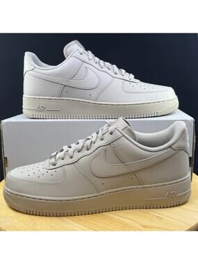 Nike Air Force 1 '07 'Triple College Grey' IH1698-001 Men's Size 12.5 Shoes